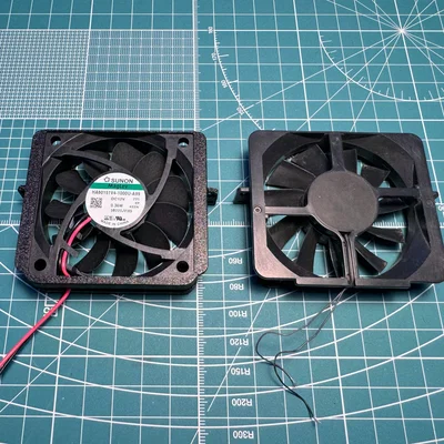 Adapter quạt PS2 PlayStation 2 60x60x15 Sunon (drop-in)