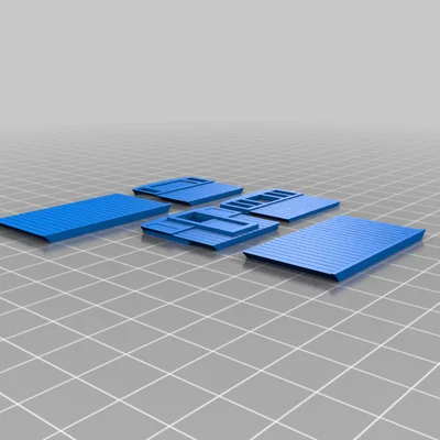 Mô hình toa xe lửa NER LNER Brake Van 3D cực chi tiết
