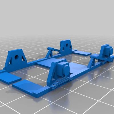 Mô hình toa xe lửa NER LNER Brake Van 3D cực chi tiết