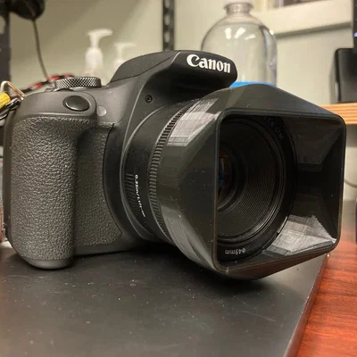 Loa che nắng (Lens Hood) in 3D cho ống kính Canon EF 50mm 1.8 STM