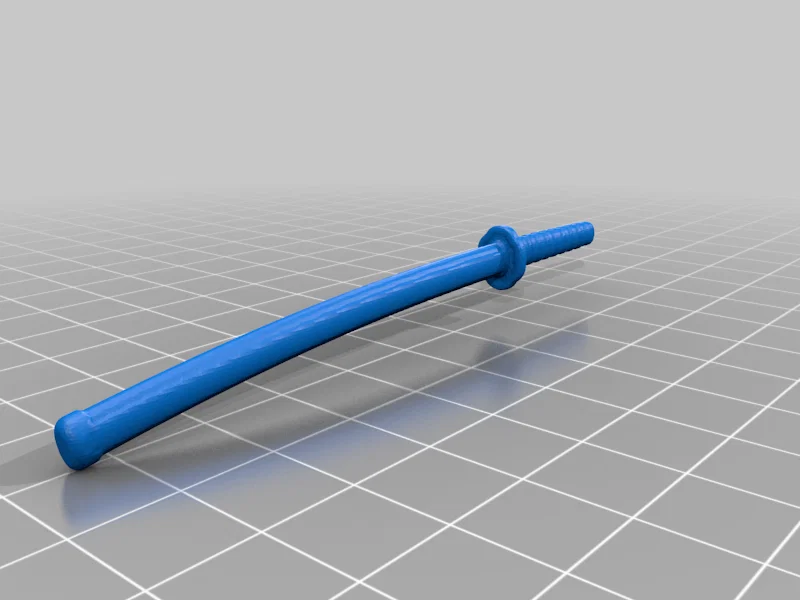 Mô hình kiếm Katana có bao (Katana Sheathed) in 3D cực đẹp - Image 1