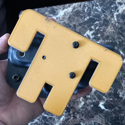 Blank MOLLE Attachment (Bản remix để gắn kydex holster)