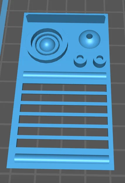 Mô hình phụ kiện trang trí phong cách Sci-fi (Intercom Greeble) - Image 2