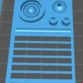 Mô hình phụ kiện trang trí phong cách Sci-fi (Intercom Greeble) - Thumbnail 2