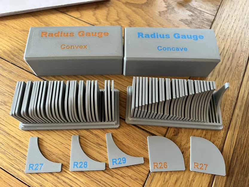 Thước đo bán kính Radius Gauge R1-30mm - AMS Ready - Image 1