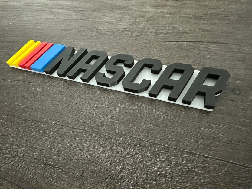 Bảng Logo NASCAR (NASCAR Logo Plate) - Image 1