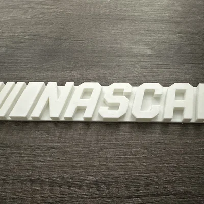 Bảng Logo NASCAR (NASCAR Logo Plate)