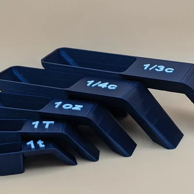 Muỗng xúc dễ in (Measuring Cups) – Easy-Print Scoops!