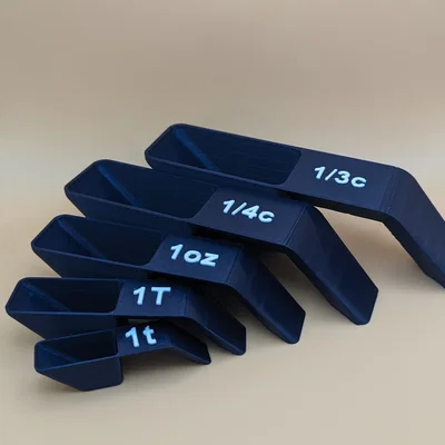 Muỗng xúc dễ in (Measuring Cups) – Easy-Print Scoops!