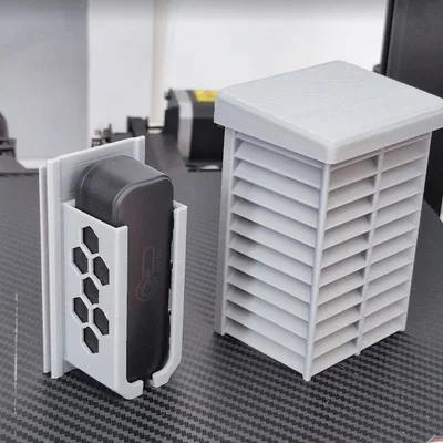 Vỏ gắn tường ngoài trời cho cảm biến nhiệt độ & độ ẩm TH08