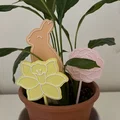 Phụ kiện trang trí chậu hoa chủ đề mùa xuân và Phục sinh - Thumbnail 2