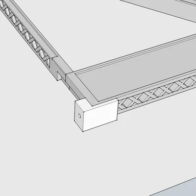 Cầu Girder Truss HO Scale 196 Foot – Tự Chịu Lực (Self Supporting)