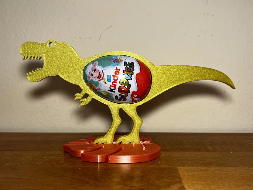 Bộ sưu tập khung giữ trứng Kinder Surprise hình khủng long 3D - Image 3
