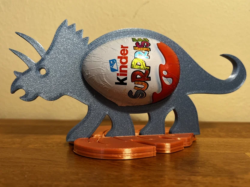 Bộ sưu tập khung giữ trứng Kinder Surprise hình khủng long 3D - Image 4