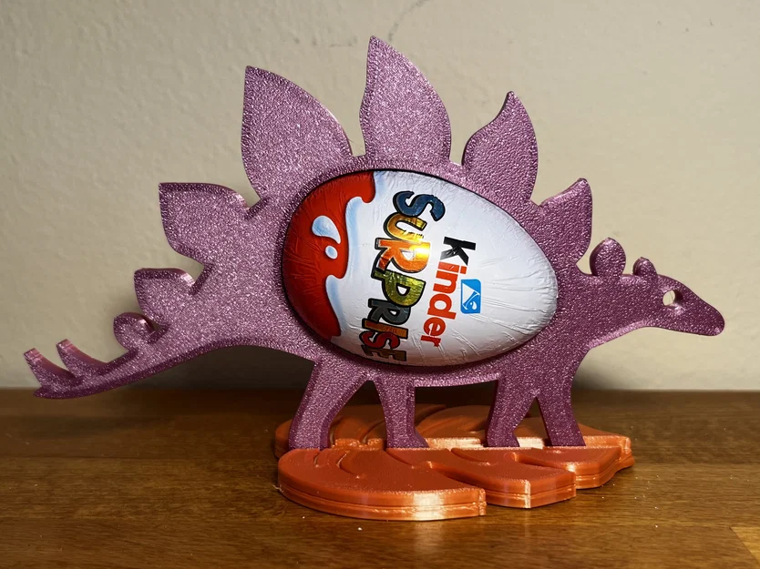 Bộ sưu tập khung giữ trứng Kinder Surprise hình khủng long 3D - Image 5