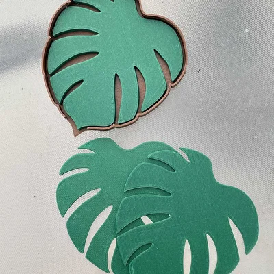 Lót Ly Monstera (Monstera Coasters)