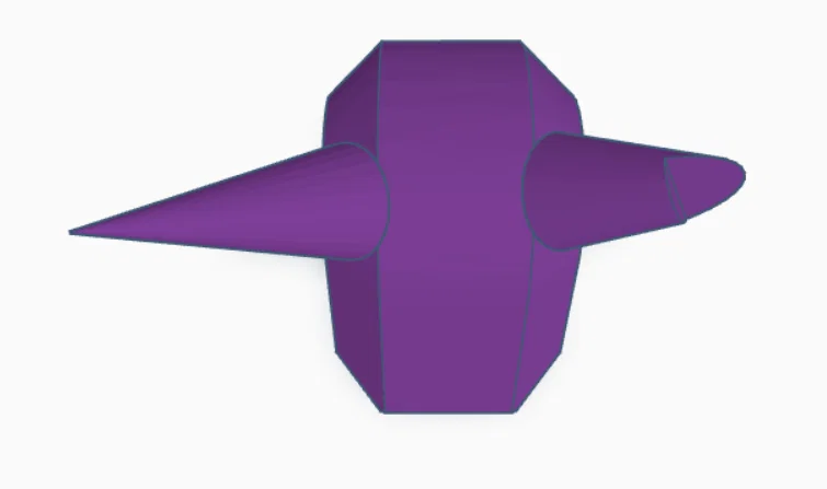 Mẫu đầu sừng quỷ (Demon Horns) tùy biến cho Dummy 13 in 3D - Image 2