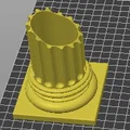 Ống Đựng Bút Thiết Kế Cột Trụ La Mã Sang Trọng - In 3D - Thumbnail 2