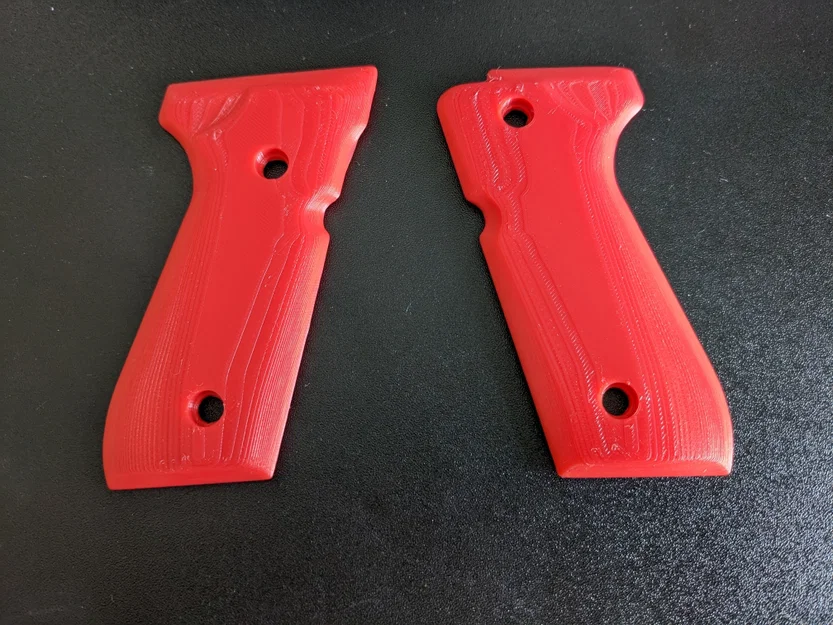 Ốp tay cầm Beretta M9 / 92FS (Grips) - File in 3D chất lượng cao - Image 3