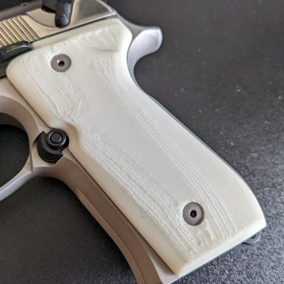 Ốp tay cầm Beretta M9 / 92FS (Grips) - File in 3D chất lượng cao