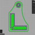 Mô hình hiệu chuẩn IDEX (IDEX Calibration Print) giúp căn chỉnh đầu in - Thumbnail 3