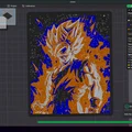 SSJ Goku - HueForge - Thumbnail 3