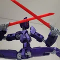 Mô hình kiếm Katana tách rời phối màu cho Dummy 13 - Thumbnail 3