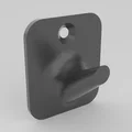 Móc treo tường in 3D nhỏ gọn, chắc chắn với lỗ bắt vít 3mm - Thumbnail 1