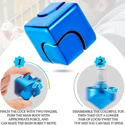 Fidget cube spinner