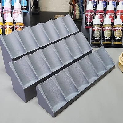 Kệ để sơn để bàn cho Army Painter Fanatic, Vallejo, v.v.