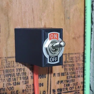 Gá treo tường cho công tắc gạt 12 V (12 V Toggle Switch wall mount)