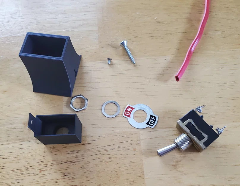 Gá treo tường cho công tắc gạt 12 V (12 V Toggle Switch wall mount) - Image 2