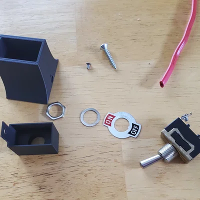 Gá treo tường cho công tắc gạt 12 V (12 V Toggle Switch wall mount)
