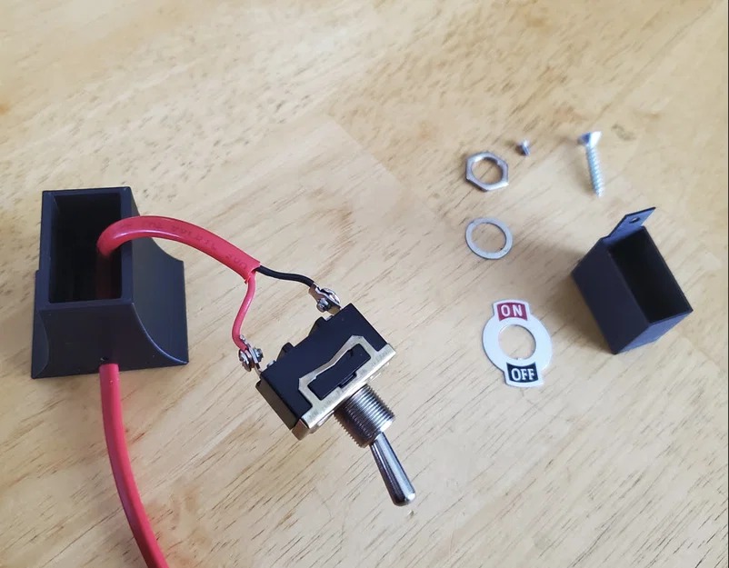 Gá treo tường cho công tắc gạt 12 V (12 V Toggle Switch wall mount) - Image 3