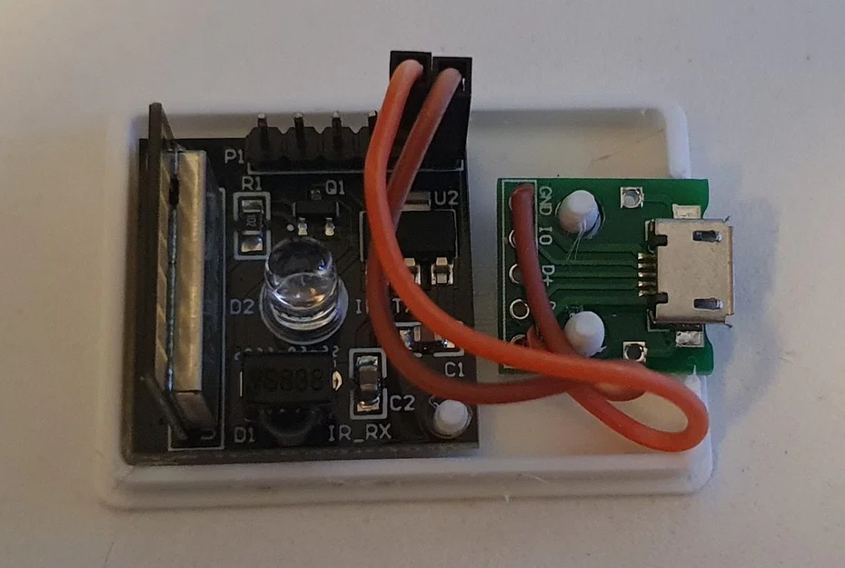 Vỏ case cho module phát hồng ngoại ESP8285 ESP-01M IR - Image 4