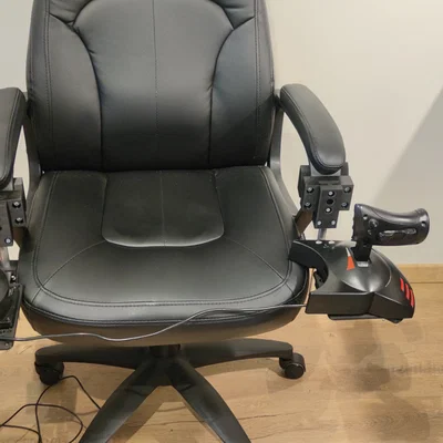 Bộ gá Thrustmaster T.Flight Hotas X gắn ghế (chair attachments)