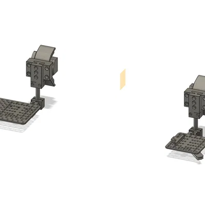 Bộ gá Thrustmaster T.Flight Hotas X gắn ghế (chair attachments)