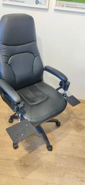 Bộ gá Thrustmaster T.Flight Hotas X gắn ghế (chair attachments) - Image 4