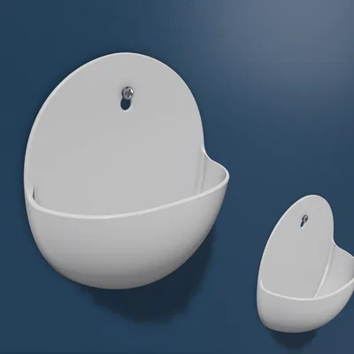Planter 21 - Hang In There, Set (Bộ chậu treo tường dễ thương)