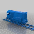 Mô hình đầu máy Class 08 British Rail Shunter in 3D - Thumbnail 1