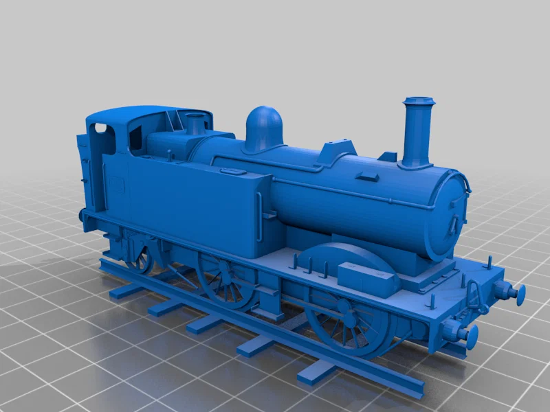 Mô hình đầu tàu hơi nước GWR 14xx Class in 3D cực chi tiết - Image 1