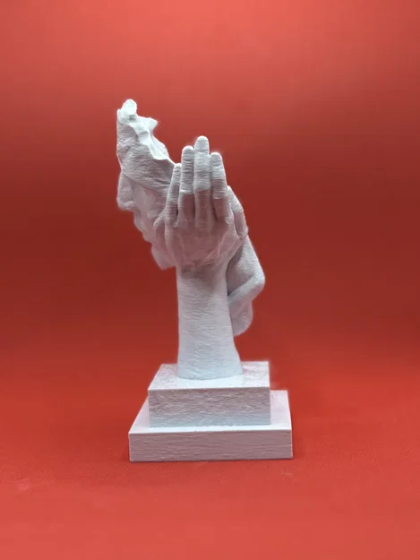 Bộ ba tượng nghệ thuật L'expressionisme độc đáo cho trang trí - Image 7