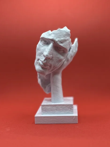 Bộ ba tượng nghệ thuật L'expressionisme độc đáo cho trang trí - Image 11