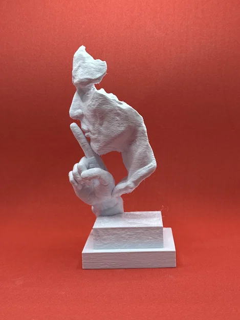 Bộ ba tượng nghệ thuật L'expressionisme độc đáo cho trang trí - Image 12