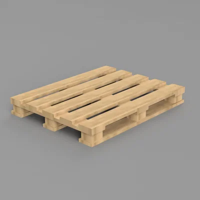 Mô hình Pallet gỗ 3D thu nhỏ - In không cần support cực đẹp