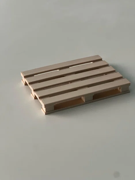 Mô hình Pallet gỗ 3D thu nhỏ - In không cần support cực đẹp - Image 2