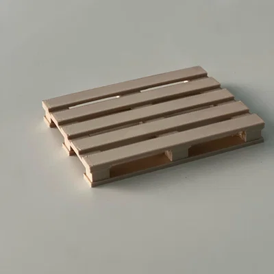 Mô hình Pallet gỗ 3D thu nhỏ - In không cần support cực đẹp