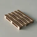 Mô hình Pallet gỗ 3D thu nhỏ - In không cần support cực đẹp - Thumbnail 3