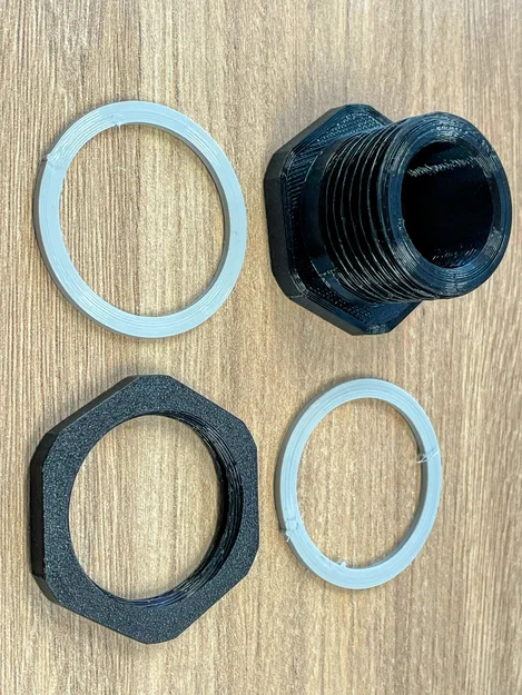 Bộ chuyển đổi vòi xả cho thùng chứa nước (Rain Barrel Drain Adapter G1") - Image 3