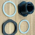 Bộ chuyển đổi vòi xả cho thùng chứa nước (Rain Barrel Drain Adapter G1") - Thumbnail 3